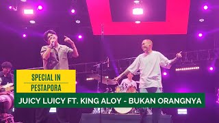 Download lagu [SPECIAL COLLABORATION] Juicy Luicy ft. King Aloy - Bukan Orangnya Live at Pestapora 2025 mp3
