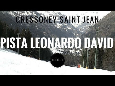 Gressoney Saint Jean, Weissmatten: pista Leonardo David