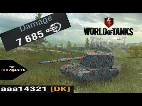 FV4005  :  7655 damage 2 kills  -WoT Blitz-