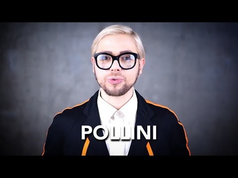How to pronounce POLLINI