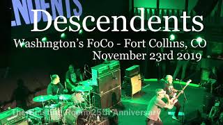 Descendents Live - Victim of Me - Washington’s FoCo Fort Collins, CO - November 23rd 2019
