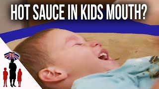 Dad Puts Hot Sauce In Son's Mouth To Discipline Him. | Supernanny