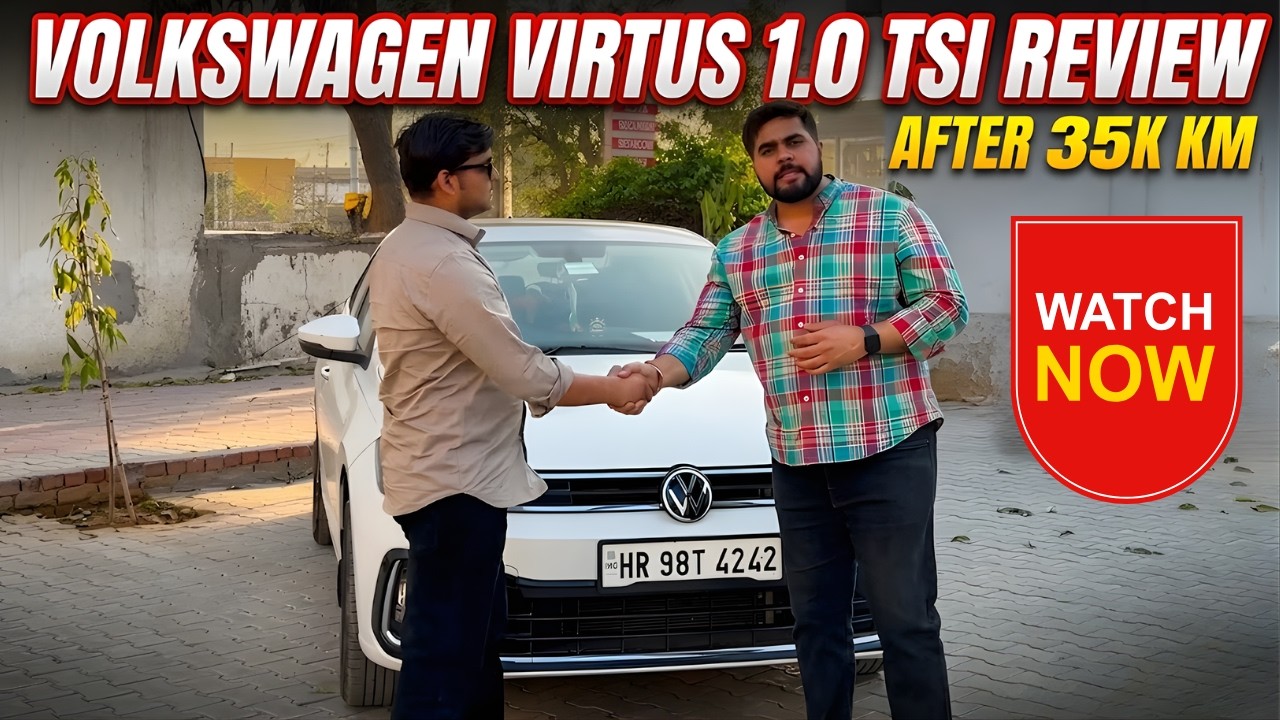 Volkswagen Virtus 1.0 TSI Review After 35K KM | Worth Buying 2026? Pros, Cons, and Mileage  🚗🔥