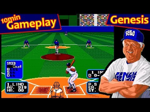 Tommy Lasorda Baseball Megadrive