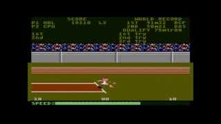 Track & Field for the Atari 8-bit family