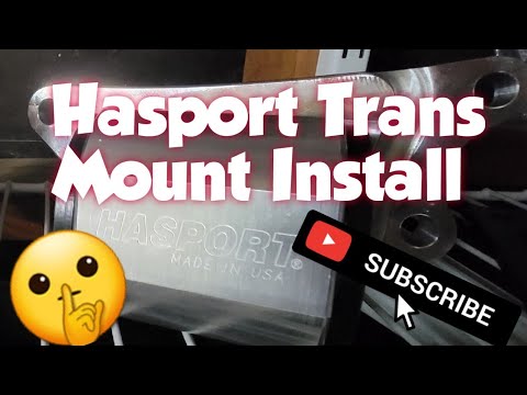 How to: Install Hasport Transmission Mount (Driver Side) 70mm 8th Gen Civic Si