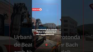 Inici dels treballs per urbanitzar el carrer Beat Oriol