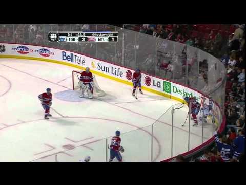 Grabovski 2nd Goal - Leafs 3 vs Habs 1 - Mar 3rd 2012 (HD)