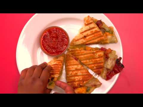 Fire Bacon Pesto Breakfast Flatbread Panini