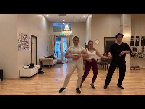 Samba Basic Steps with Basic Actions - 🌎DanceWithOleg.com