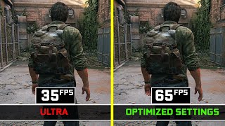 The Last of Us Part 1 PC - RTX 3060 Ti - Best Optimized Settings for Stable 60 FPS - 1080P - 1440P