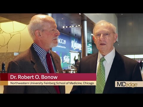 Dr. Robert Bonow discusses TAVR vs SAVR in low risk patients
