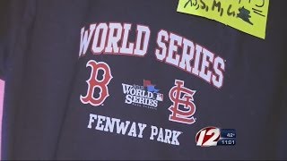 Vendors eager to sell world series shirts