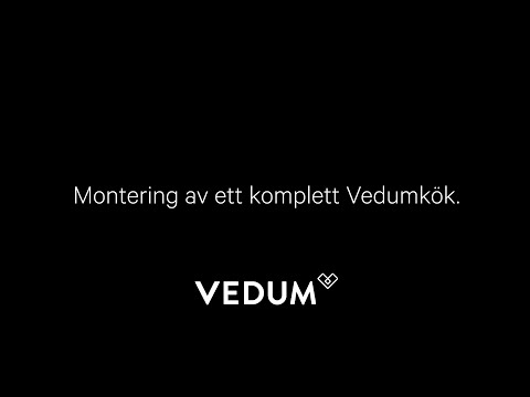 Vedum Kök & Bad - Montering komplett Vedumkök