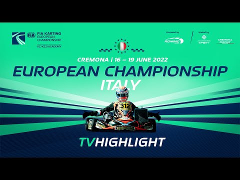 FIA Karting European Championship 2022 KZ / KZ2 / Academy Trophy Round 2 Cremona / Italy