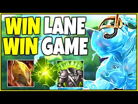 HOW TO DOMINATE LANE AS ZAC SUPPORT - League of Legends