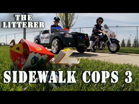 Sidewalk Cops Episode 3 - The Litterer (Remastered)