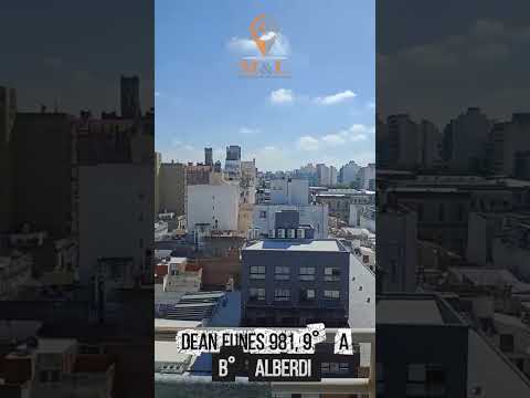 SE VENDE DPTO 1 DORM., PISO 9 CON BALCON Y LINDA VISTA, DEAN FUNES 981 9° A, BARRIO ALBERDI!!!