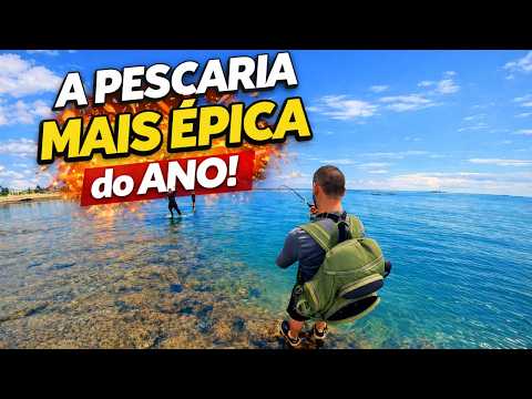 ✅️Essa BURACA salvou a PESCARIA! Muito PEIXE!