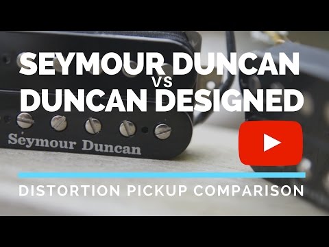 Duncan Distortion vs Duncan Designed Distortion