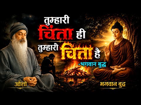 तुम्हारी चिंता ही तुम्हारी चिता है | भगवान बुद्ध और ओशो सीख | Your Worry Is Your Funeral Pyre | osho
