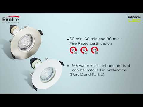 Integral LED Evofire IP65 Fire Rated Downlight