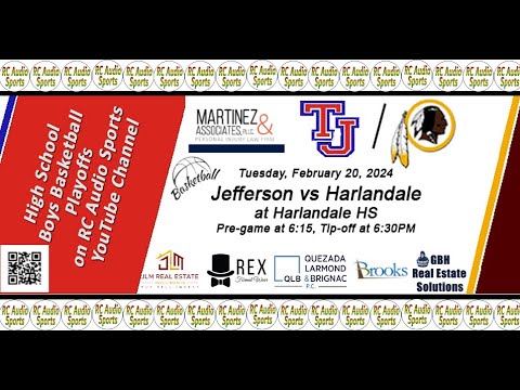 Boys Basketball: Jefferson at Harlandale (February 20, 2024)