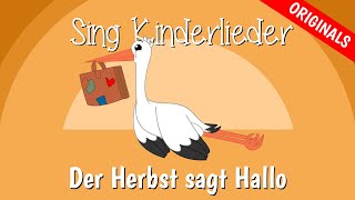 Der Herbst sagt Hallo