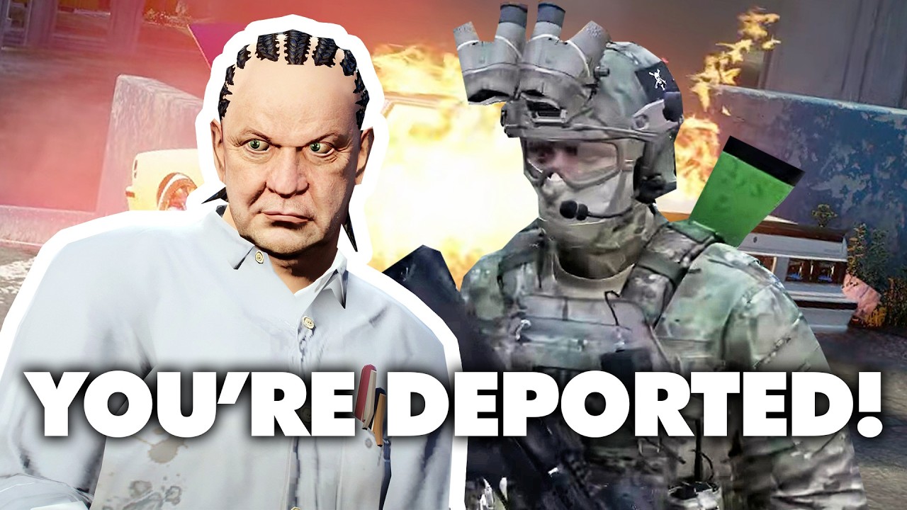 These Power Tripping Cops Deported Me in GTA 5 RP