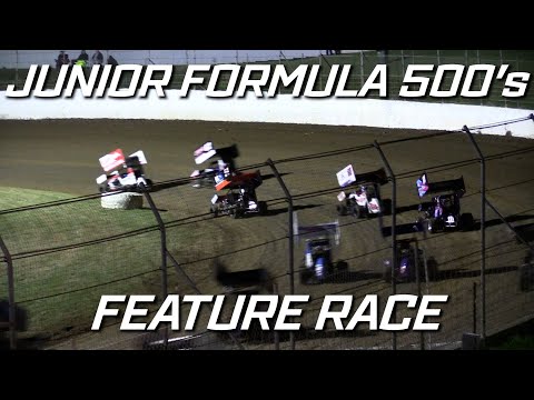 Junior Formula 500's: A-Main - Simpson Speedway - 04.12.2021