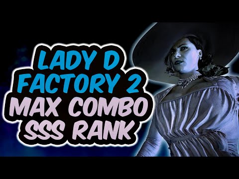 Lady Dimitrescu - Factory 2 PERFECT COMBO SSS - Resident Evil Village, Mercenaries Additional Orders
