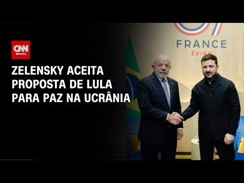 Ucrânia aceita proposta de Lula de ajuda para negociar paz, diz assessor | BASTIDORES CNN