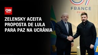 Vídeo: Ucrânia aceita proposta de Lula de ajuda para negociar paz, diz assessor | BASTIDORES CNN