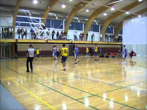 Basketball: Raigo Grüning (KK HITO II), "great monster donk"