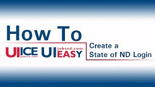 Creating a State of ND Login