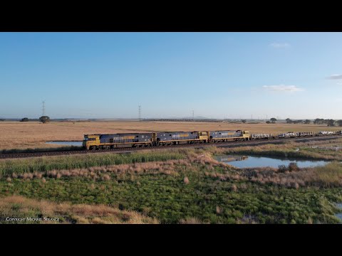 Pacific National Diverted 2NY3 Steel Train (20/12/2022) - PoathTV Australian Railways