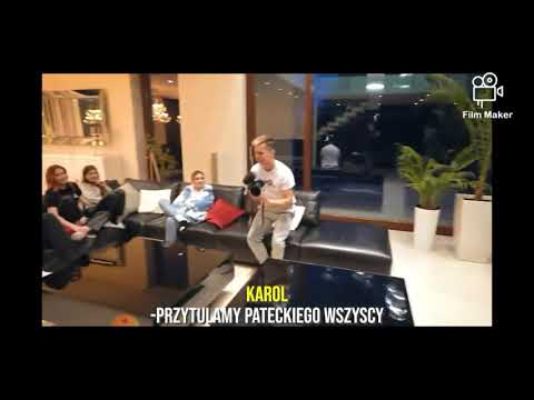 Patecki płacze a ekipa go pociesza