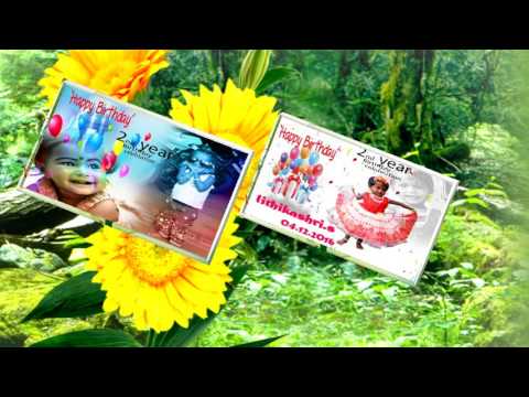 My baby lithika birthday celebrations