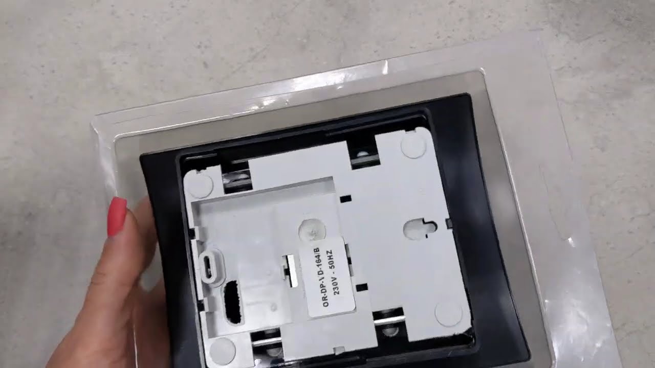 Звонок ORNO LUPPO 2 т BIM-BAM черный 230V OR-DP-VD-164/B