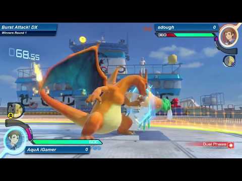 Burst Attack! DX 1 - Winners Round 1: AqUa iGamer (Charizard) vs sdough (Decidueye)