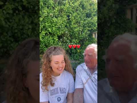 Grandad Surprises Me - Singing with my grandad - UNCHAINED MELODY