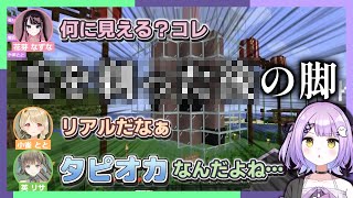 八雲タピオカの質問にキレッキレの回答をする紫宮るな【Minecraft/花芽なずな/小雀とと/英リサ/ぶいすぽっ!切り抜き】