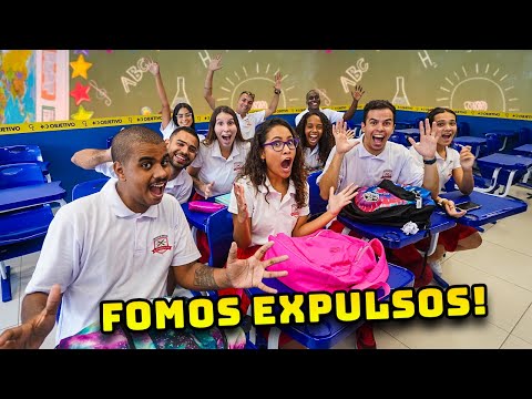 COMO FOI O NOSSO PRIMEIRO DIA DE AULA! - ROLOU BRIGA!