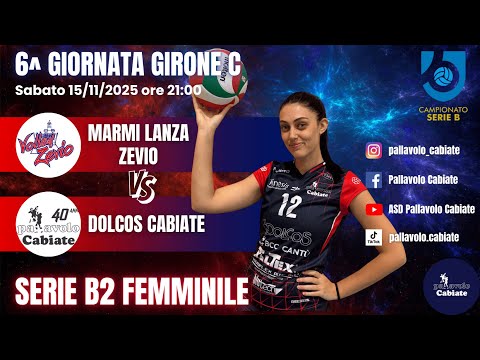 Marmi Lanza Zevio - Dolcos Cabiate (6^ giornata girone C Serie B2 femminile)