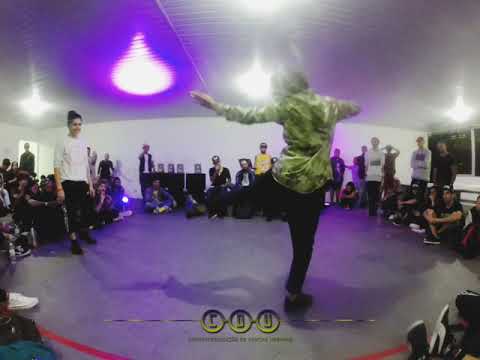 CDU Outubro 2018 | Giovana vs Ryan - BATALHAS DE POPPING - SEMI FINAL