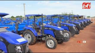 Houndé Gold Operation : 80 tracteurs offerts aux producteurs affectés par les activités minières