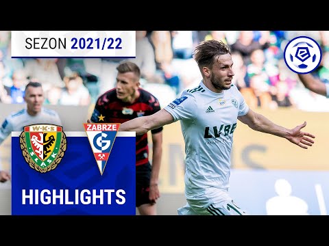 Śląsk Wrocław - Górnik Zabrze 3:4 | SKRÓT | Ekstraklasa 2021/22 | 34. Kolejka