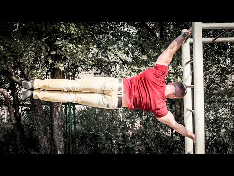 Флажок - это легко! Как делать Human Flag