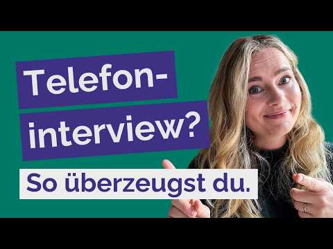 Vorstellungsgespräch am Telefon: Das passiert im Telefoninterview!