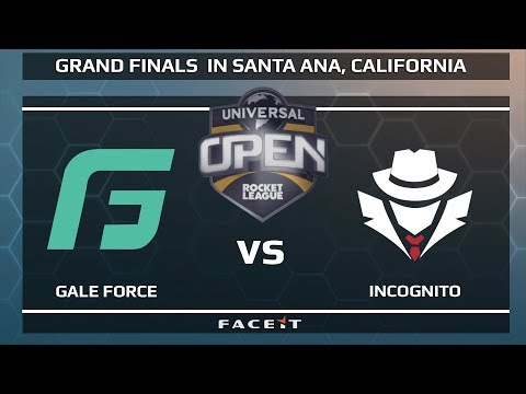 Gale Force vs Incognito - WB R1 - Universal Open Rocket League Grand Finals